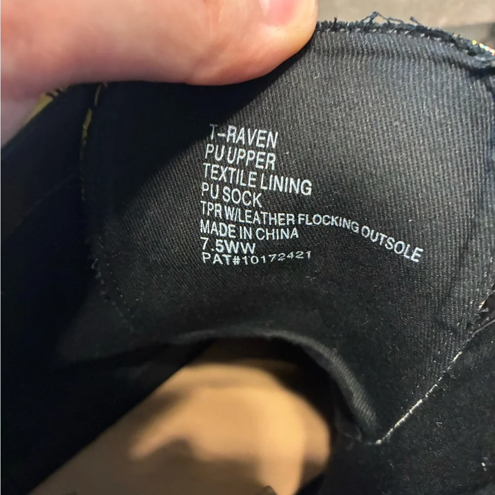 Betsey Johnson Torrid Plaid Platform Combat Boots Lace Up Zipper Side 7.5 Wide - Picture 8 of 12